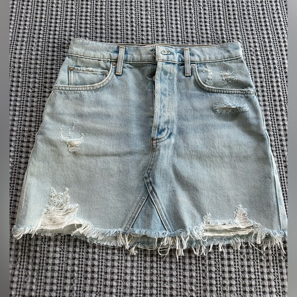 Agolde Quinn skirt in Vega size 26 NWOT